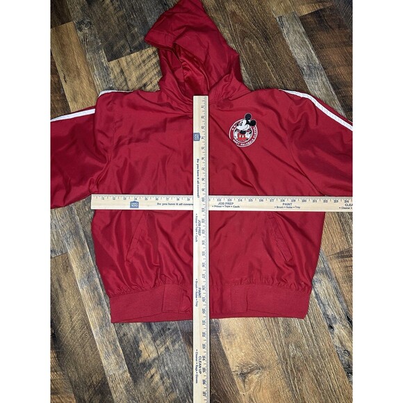 Vintage Disney Mickey Mouse Sports Jacket- Kids Large Red - Picture 5 of 7